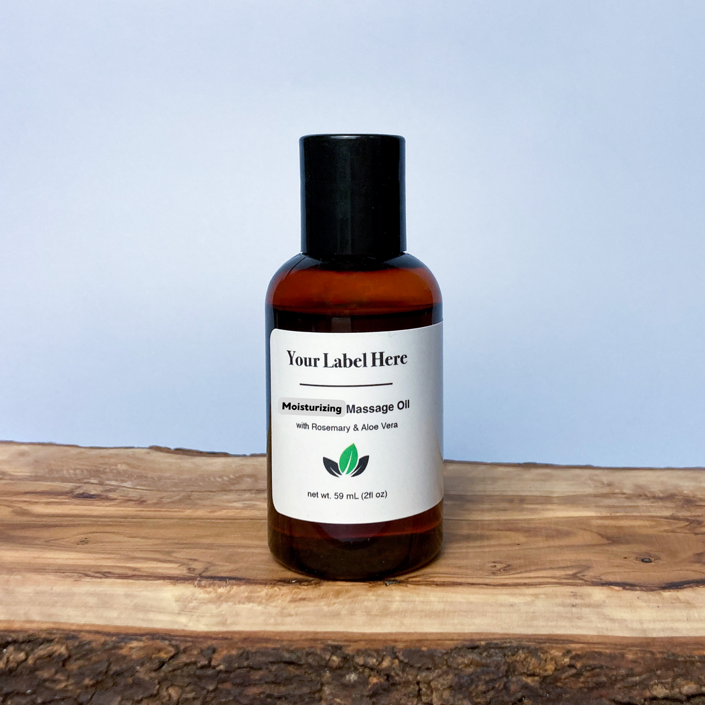 Moisturizing Massage Oil - Rosemary & Aloe Vera